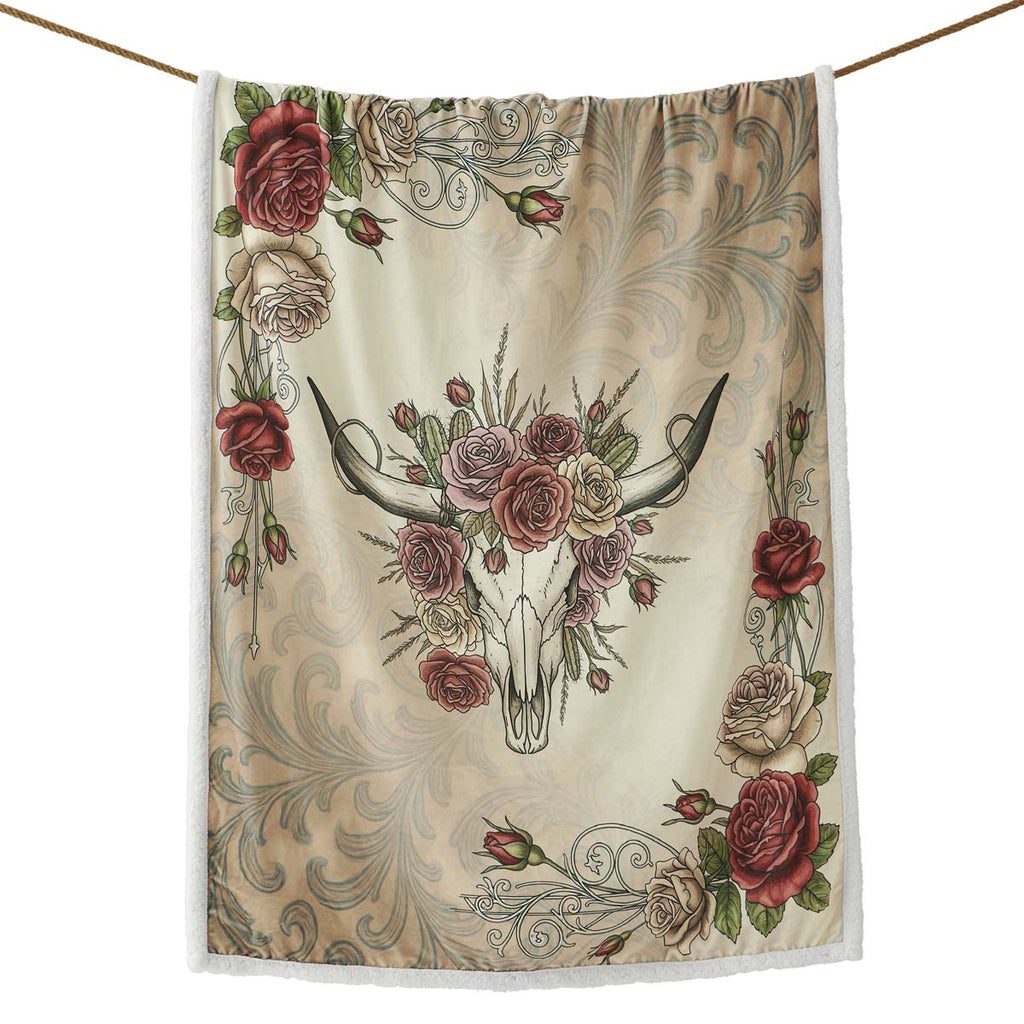 Rowena Longhorn Throw