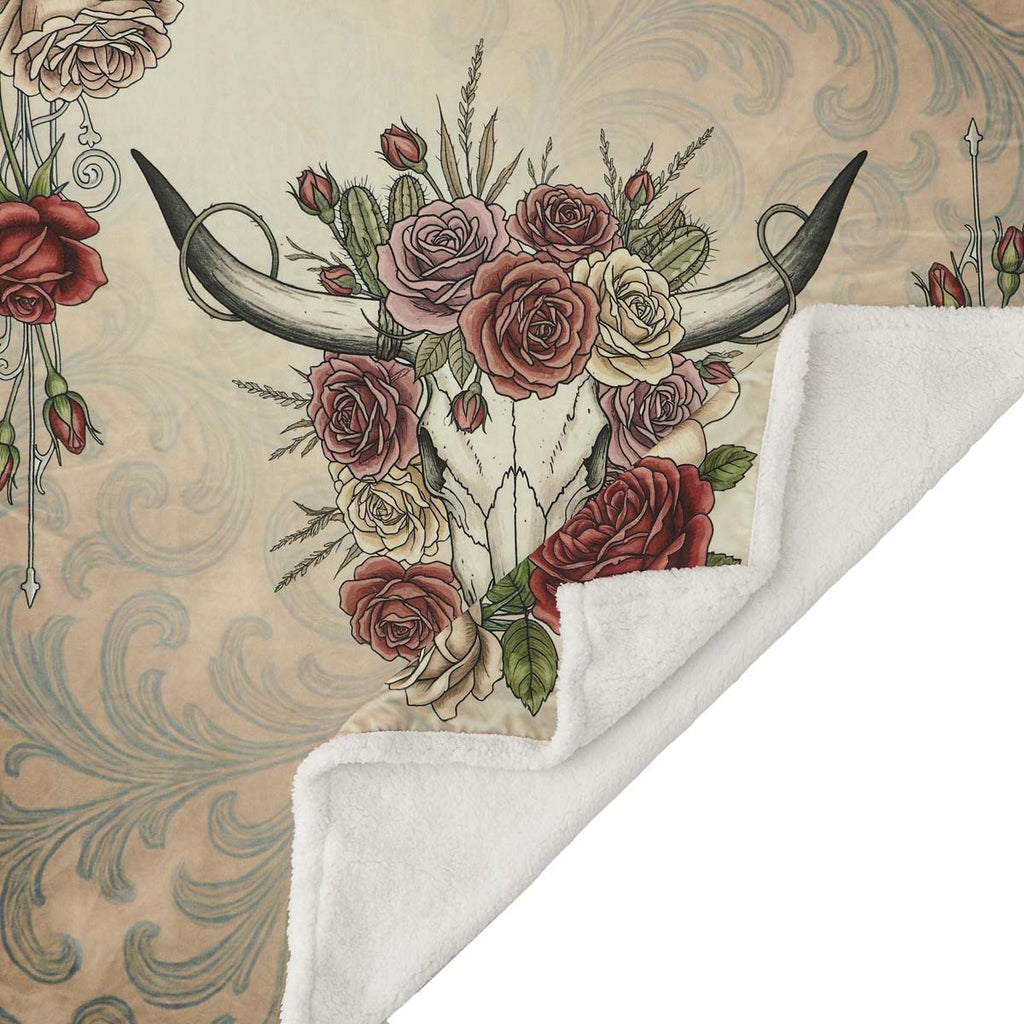 Rowena Longhorn Throw