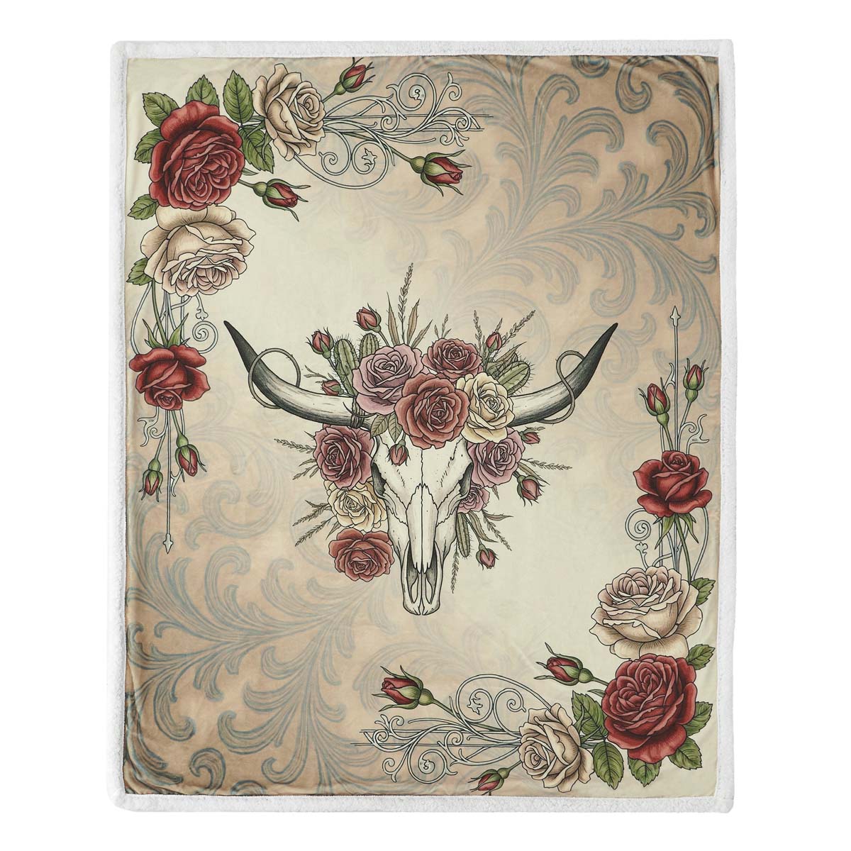 Rowena Longhorn Throw