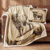 Highland Cow Sherpa Throw