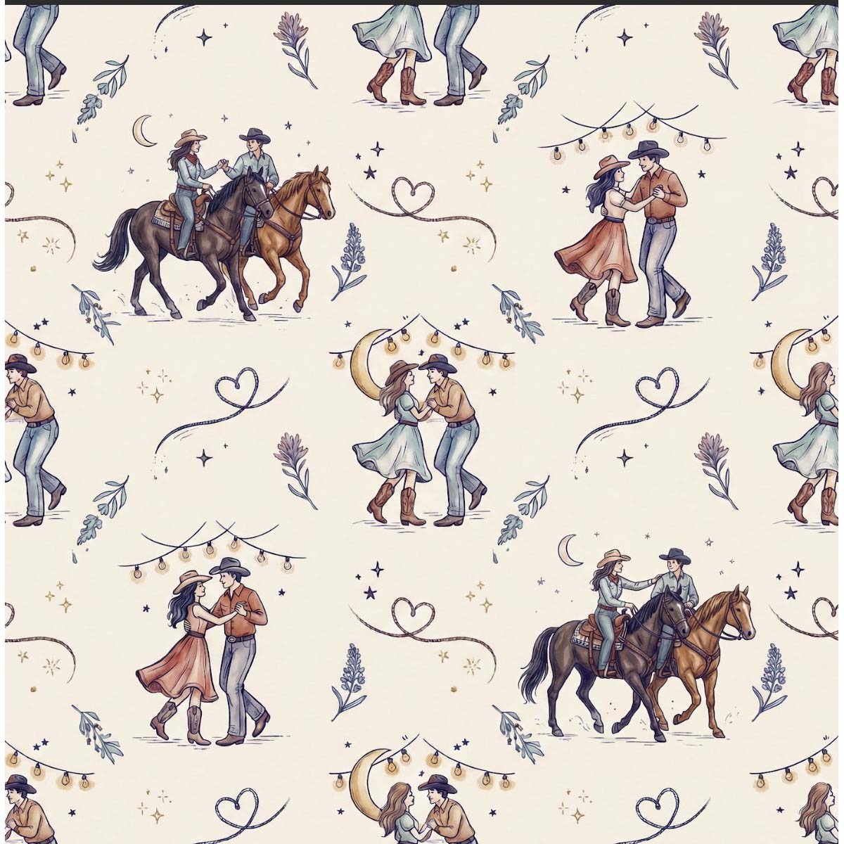 Rodeo Nights Pillow