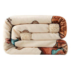 Boots & Hats Sherpa Throw