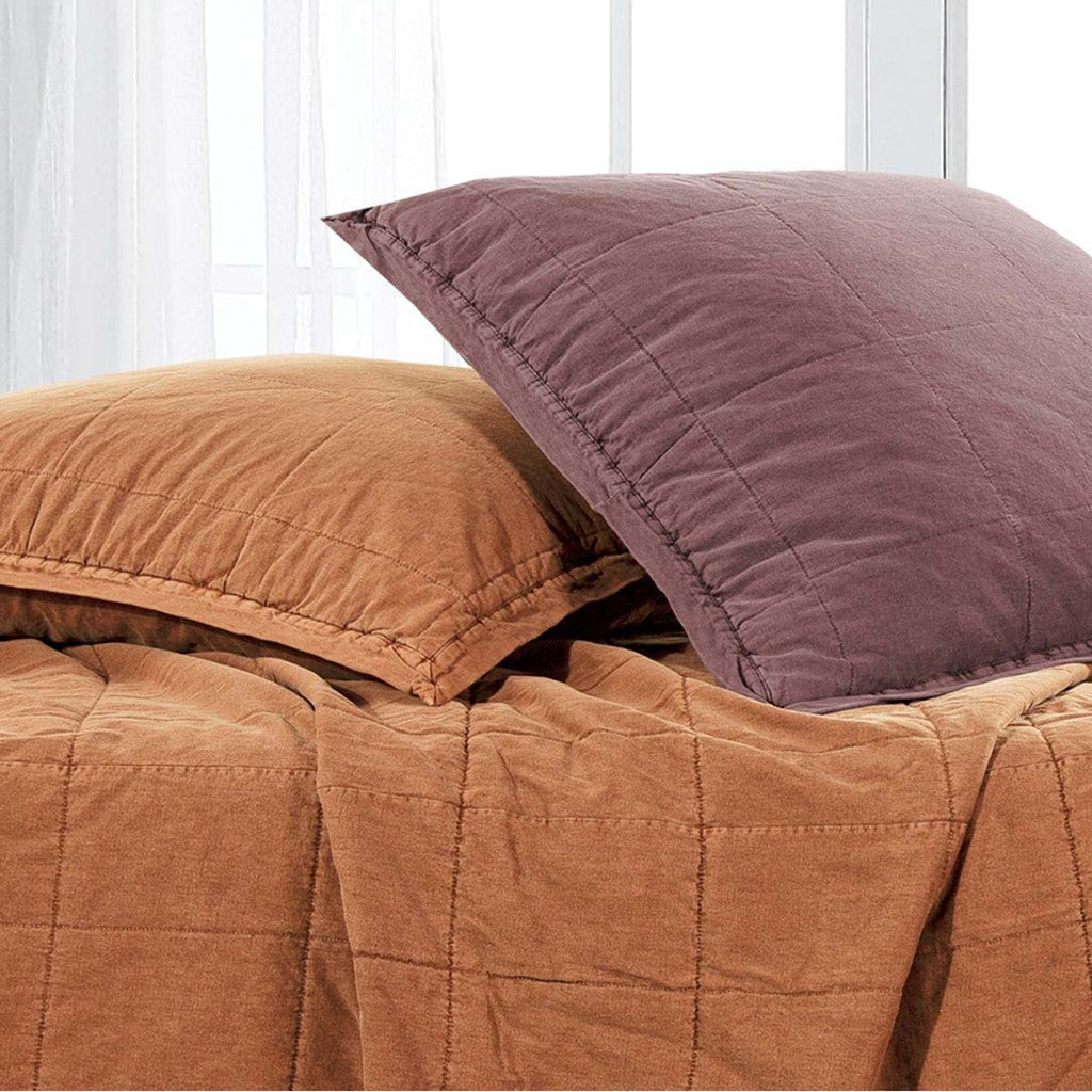 Charcoal Euro Sham - OVERSTOCK