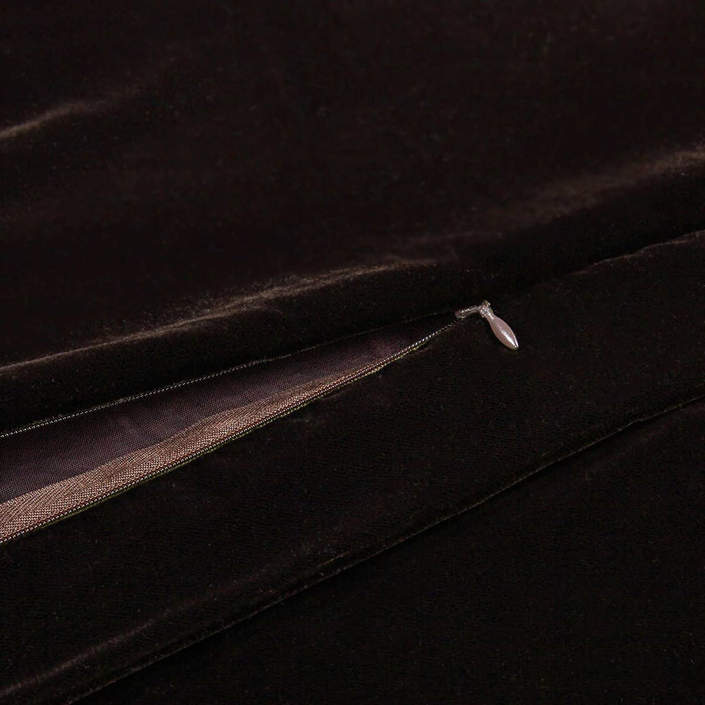 Cocoa Fields Velvet Comforter Set - King