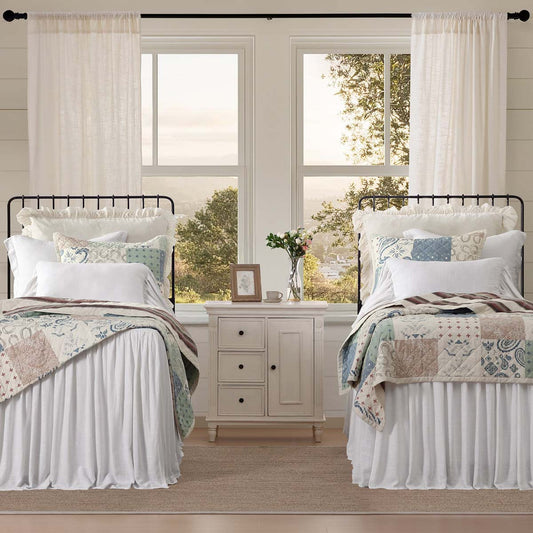 Patchwork Paisley Quilt Set - King