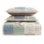 Patchwork Paisley Quilt Set - Full/Queen