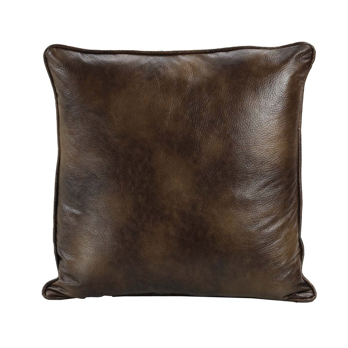 Faux Leather Euro Pillow