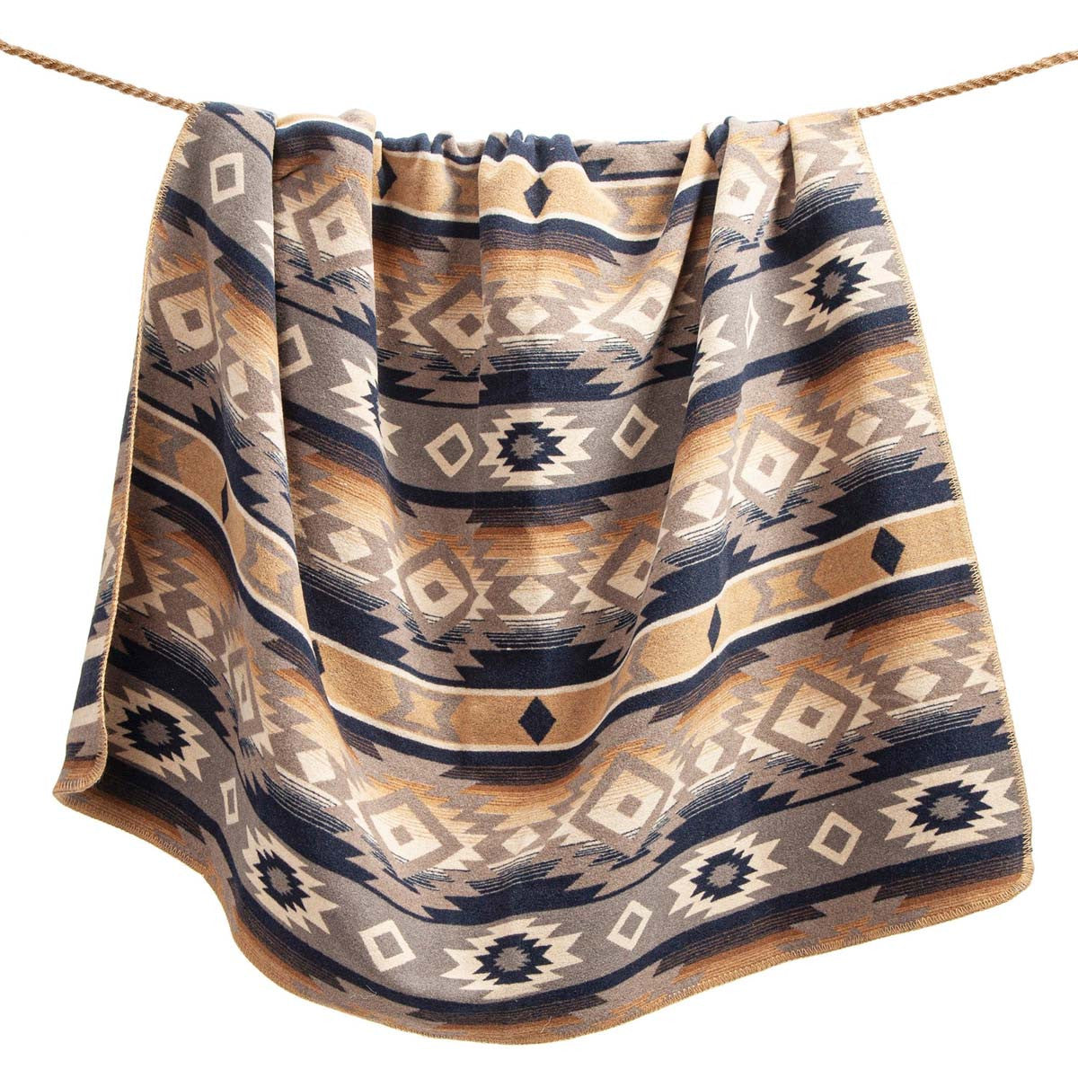 American Pueblo Blanket Set - King - OVERSTOCK
