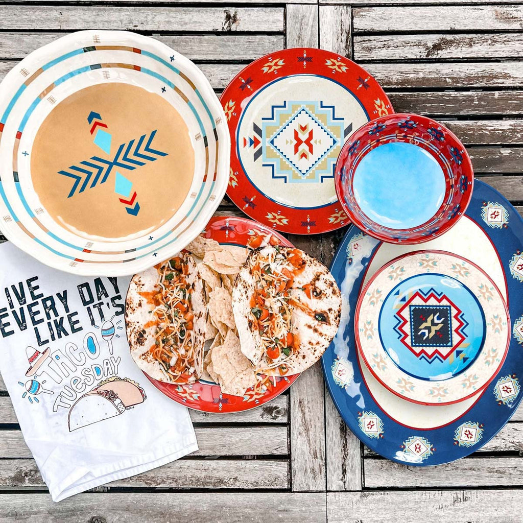 River Spirit Dinnerware Set - 14pcs