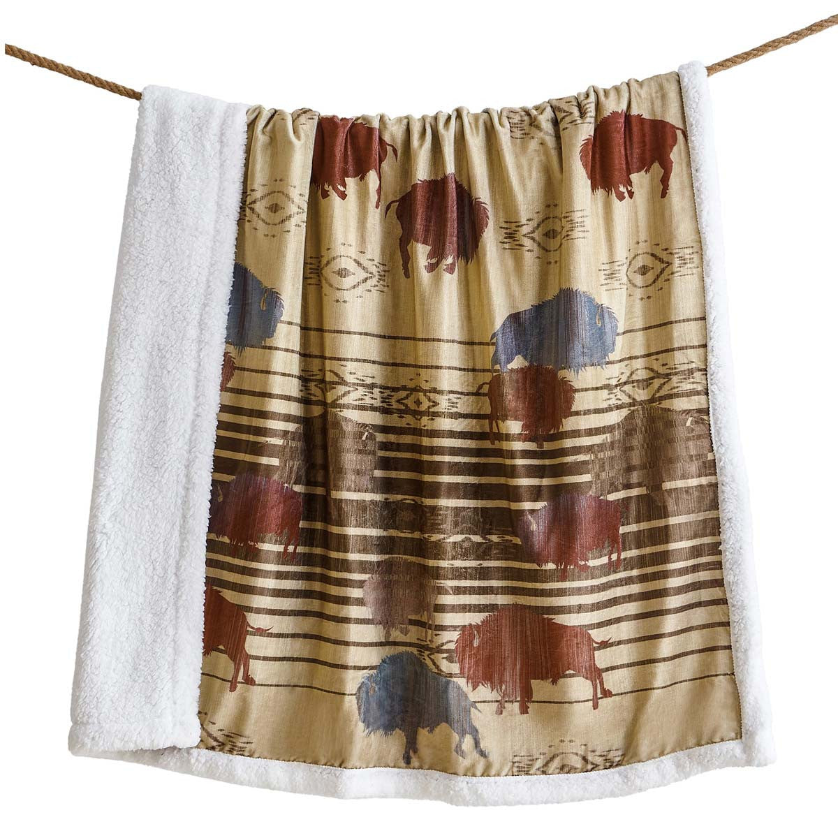 Buffalo Range Pillow & Throw Set (3pc)
