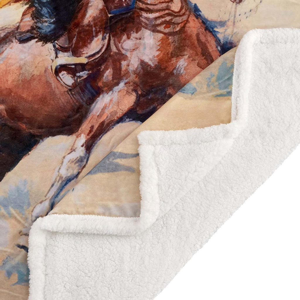 Buster Campfire Pillow & Throw Set (3pc)
