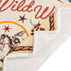 Western Adventure Throw & Rider's Salute Pillows Set (3pc)