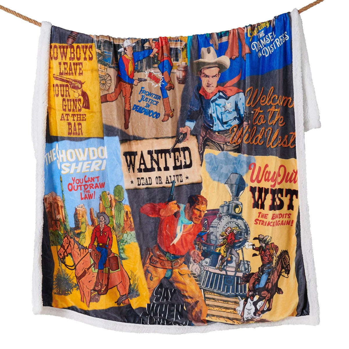 Bandits & Heroes Pillow & Throw Set (3pc)