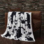 Elsa Black & White Pillow & Throw Set (3pc)