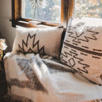 Diagonal Fire Woven Lumbar Pillow - OUT OF STOCK UNTIL 06/19/2026