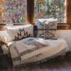 Diagonal Fire Woven Lumbar Pillow - OUT OF STOCK UNTIL 06/19/2026