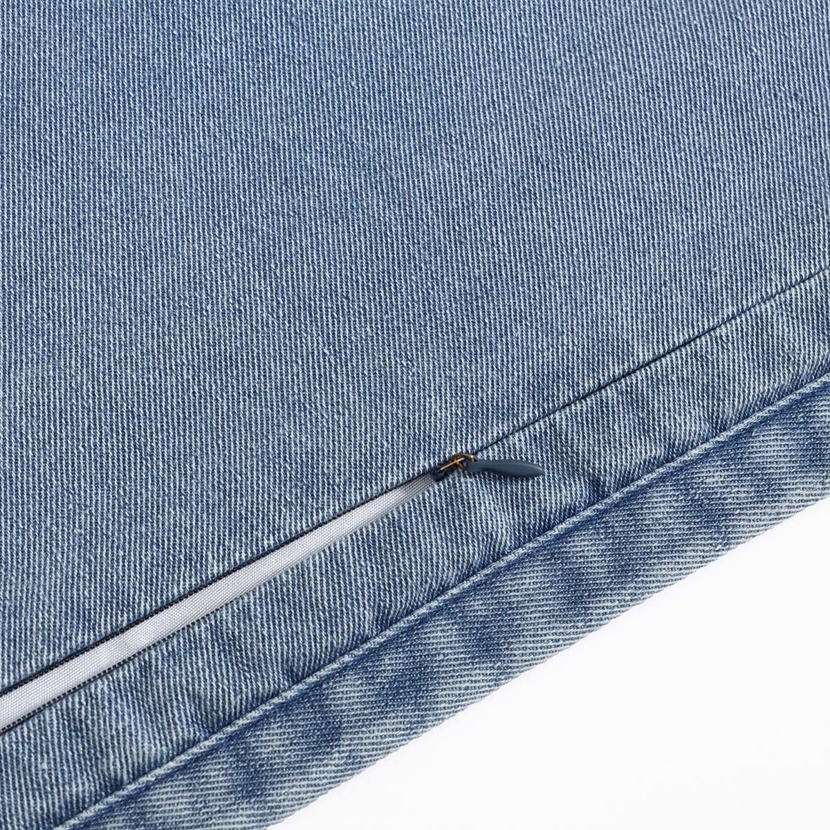 Stonewashed Denim Quilt Bedding Collection