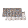 Floral Paisley Gray Reversible Valance - OVERSTOCK