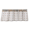 Floral Paisley Gray Reversible Valance - OVERSTOCK