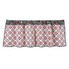 Floral Paisley Teal Reversible Valance