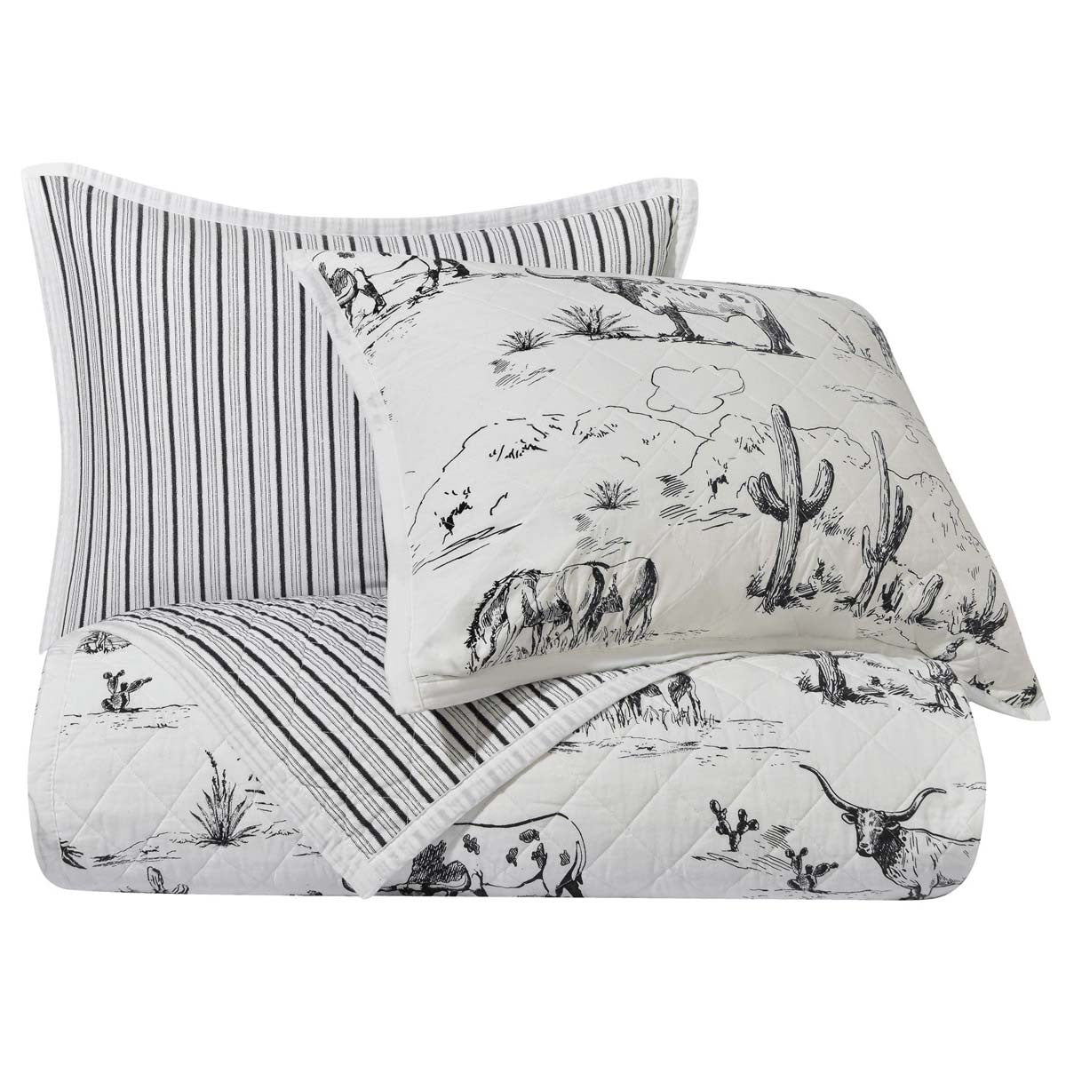 Rustic Ranch Reversible Bedding Collection