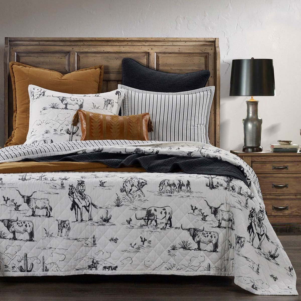 Rustic Ranch Reversible Bedding Collection