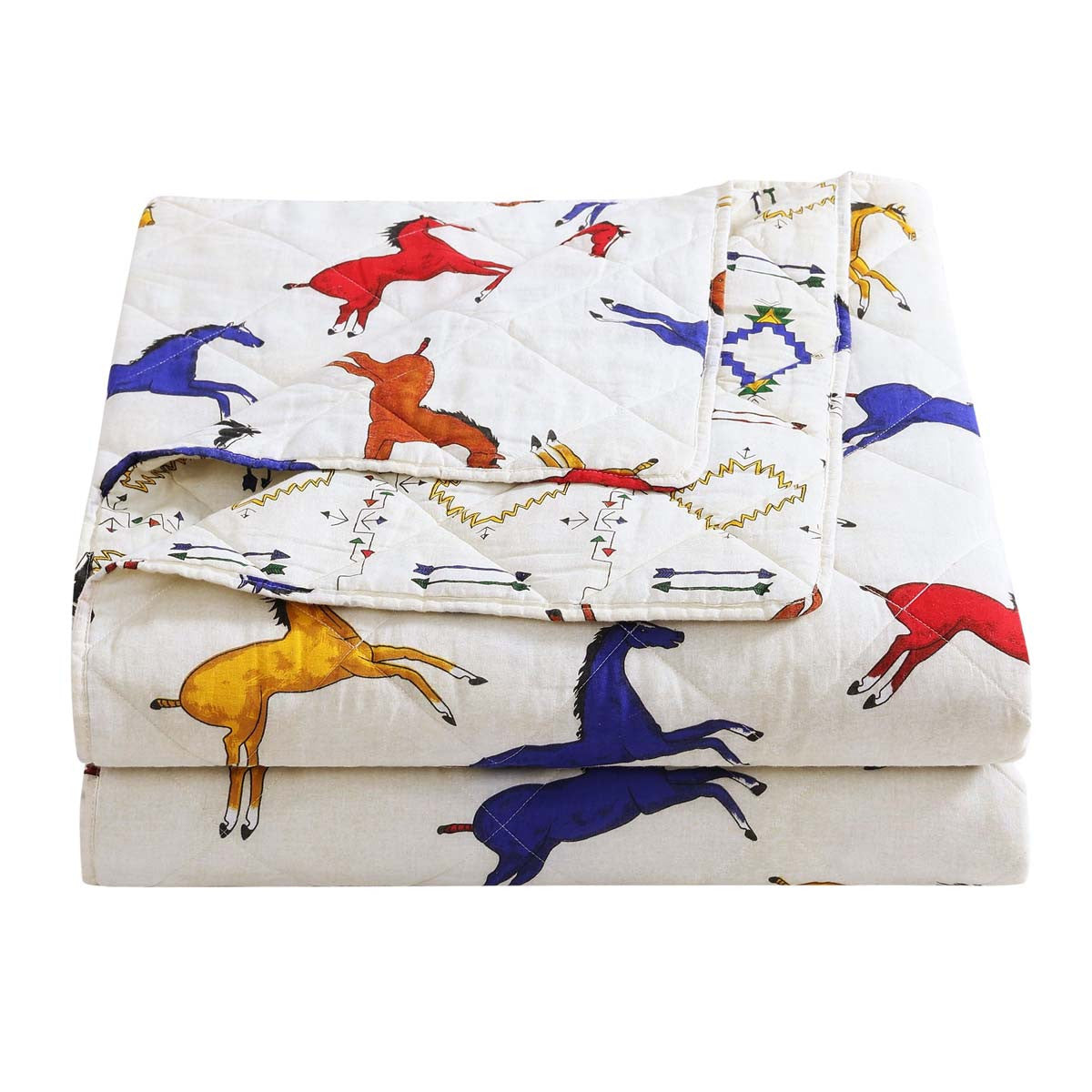 Horses Run Free Quilt Bedding Collection