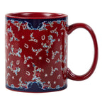 Patchwork Bandana Botanicals Mugs - Set of 4