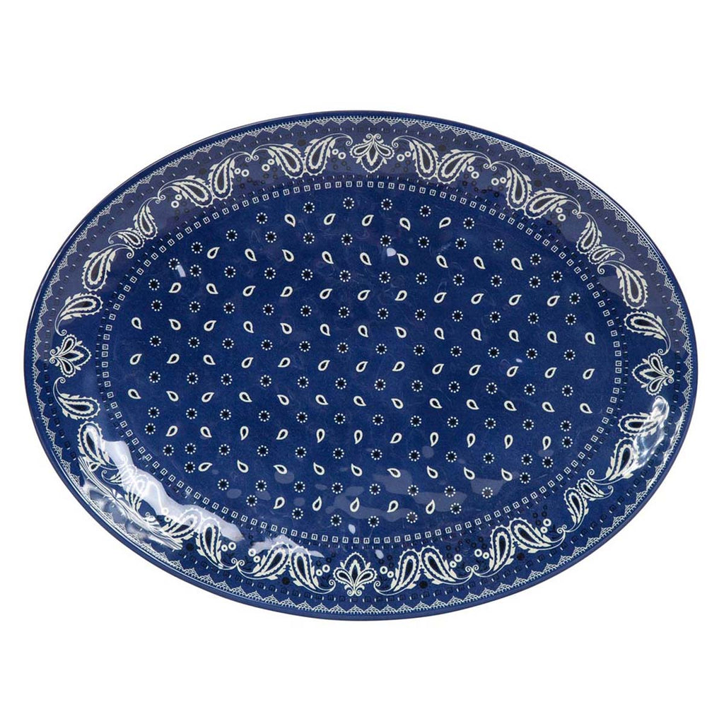 Patchwork Bandana Serving Platter