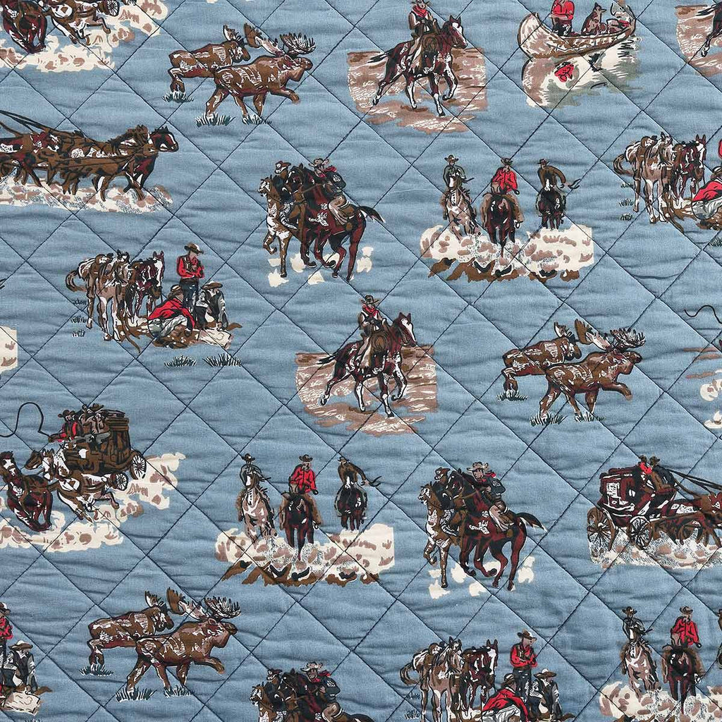 Westward Bound Quilt Set - Queen