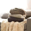 Cable Knit Euro Cozy Throw - OUT OF STOCK UNTIL 07/28/2026
