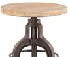 Urban Warehouse Adjustable Stool - Oiled Teak
