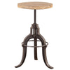 Urban Warehouse Adjustable Stool - Oiled Teak
