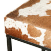 Cowboys Leather Bench