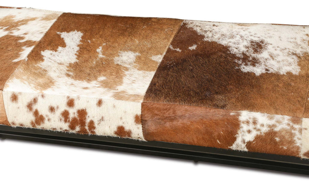 Cowboys Leather Bench