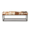 Cowboys Leather Bench