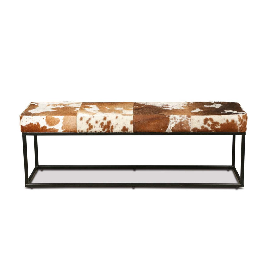 Cowboys Leather Bench