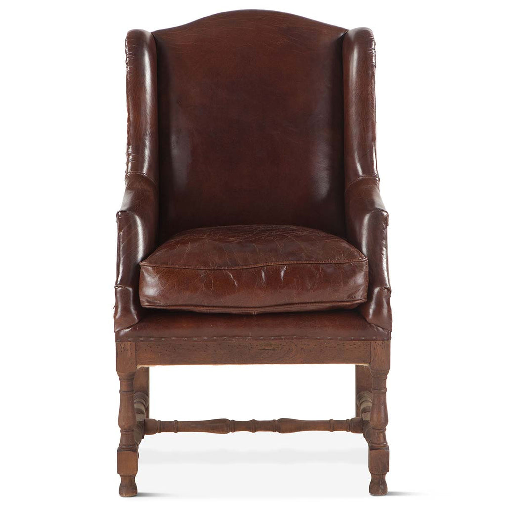 Rustic Leather Arm Chair