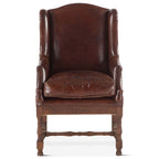 Rustic Leather Arm Chair