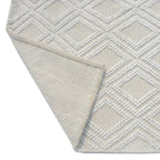 Ivory Diamonds Rug - 5 x 7