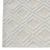 Ivory Diamonds Rug - 9 x 13