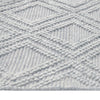 Gray Diamonds Rug - 6 x 9