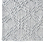 Gray Diamonds Rug - 6 x 9