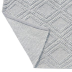 Gray Diamonds Rug - 9 x 13