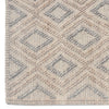 Gray Sand Diamonds Rug - 5 x 7