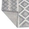 Gray Dancing Diamonds Rug - 5 x 7