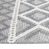 Gray Dancing Diamonds Rug - 9 x 13