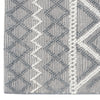 Gray Dancing Diamonds Rug - 9 x 13