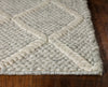 Gray Geo Trail Rug - 3 x 5