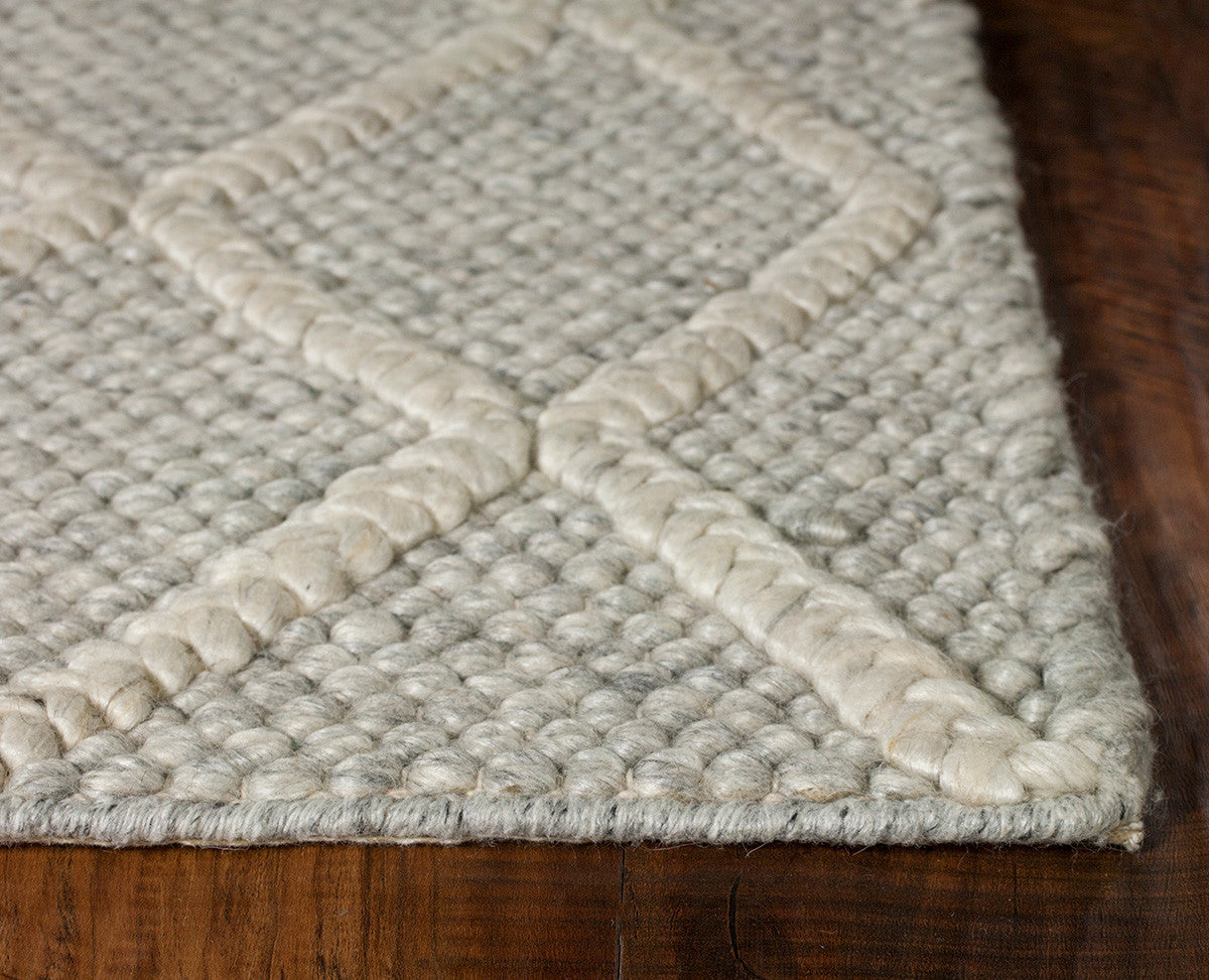 Gray Geo Trail Rug Collection